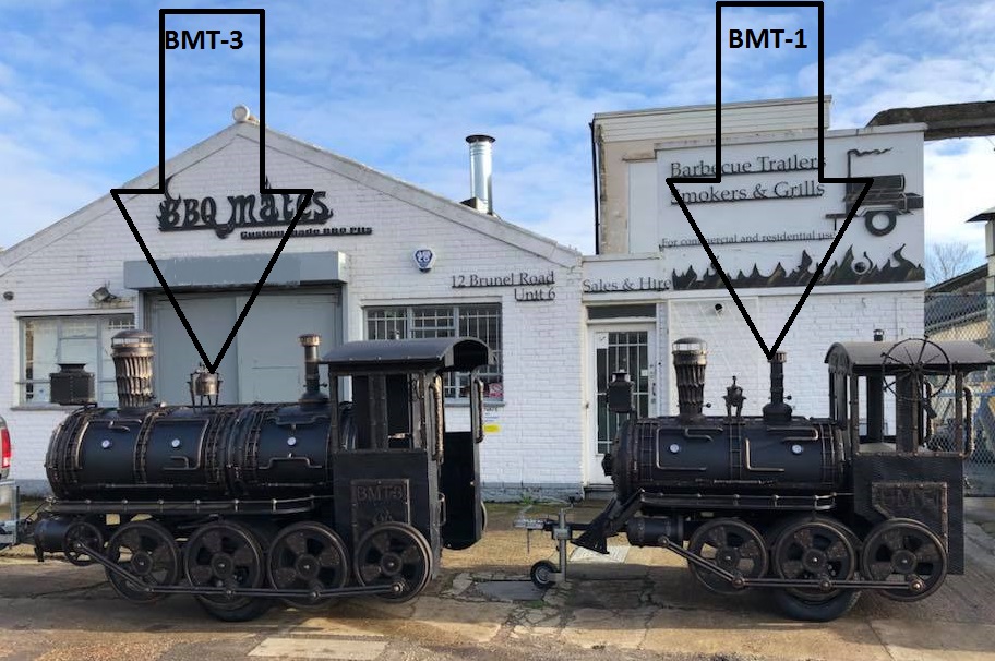 "BMT-3" BBQ Train Trailer (extra large-L) - Image 14