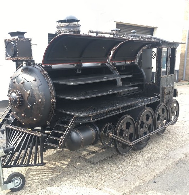 "BMT-3" BBQ Train Trailer (extra large-L) - Image 7