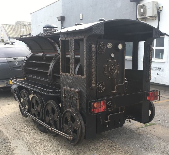 "BMT-3" BBQ Train Trailer (extra large-L) - Image 8