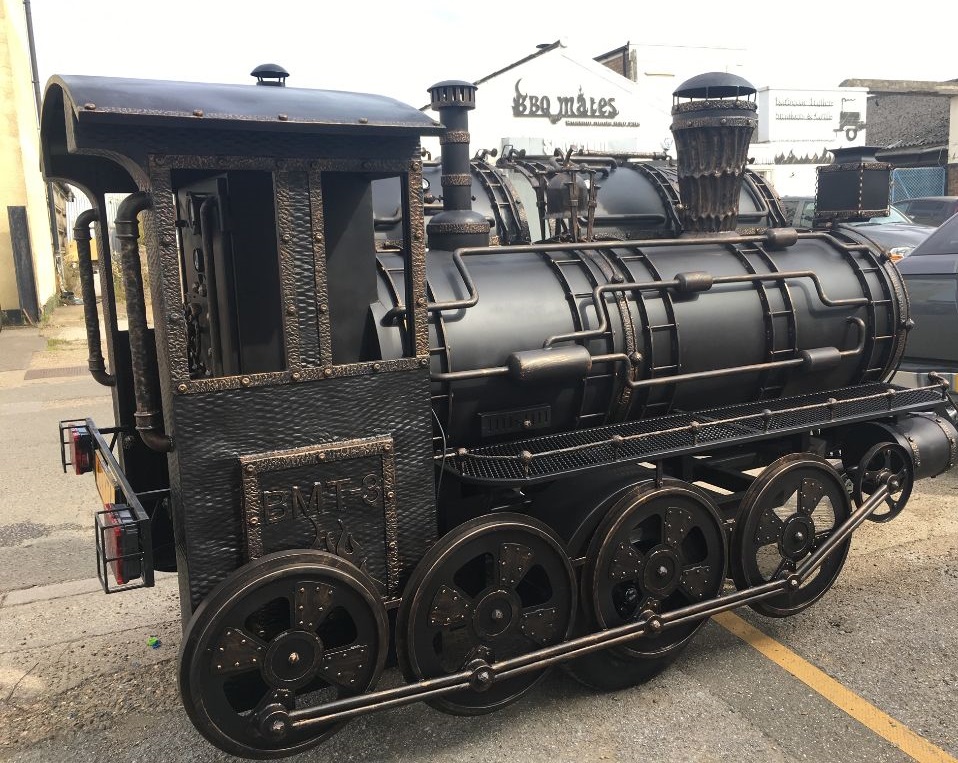 "BMT-3" BBQ Train Trailer (extra large-L) - Image 10