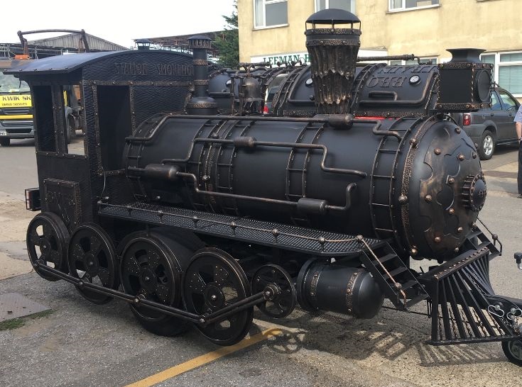 "BMT-3" BBQ Train Trailer (extra large-L) - Image 11