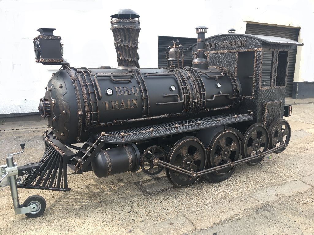 "BMT-3" BBQ Train Trailer (extra large-L) - Image 2