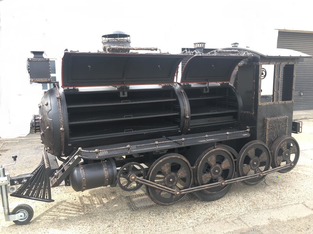 "BMT-3" BBQ Train Trailer (extra large-L) - Image 5