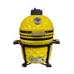 BM-15" Ceramic Kamado Grill/Smoker (Yellow)
