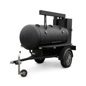 "BM-2"  Reverse Flow BBQ Trailer (large-L)