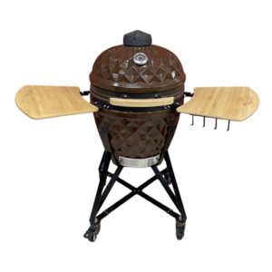 BM-21" Ceramic Kamado Grill/Smoker (Chocolate)