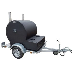 "BM-R"  Rotisserie Smoker/Cooker Trailer