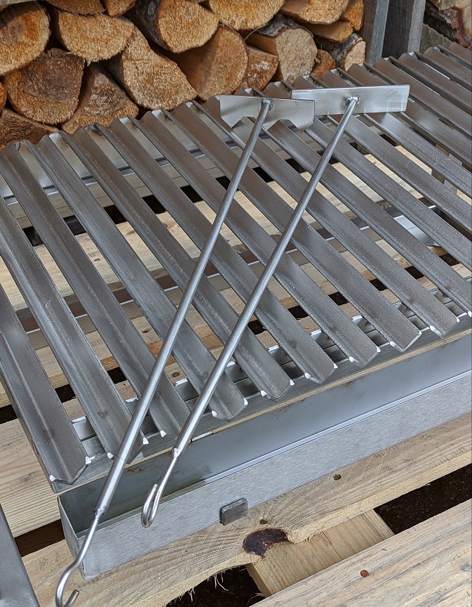 "BM GS-1" Argentine Grill (Stainless Steel) - Image 8