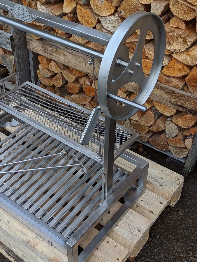 "BM GS-1" Argentine Grill (Stainless Steel) - Image 3