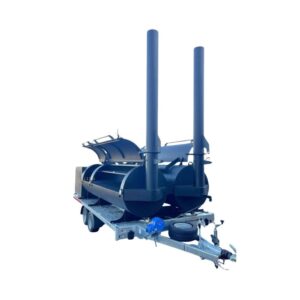 BM-6 "TWO TEXANS" BBQ Trailer